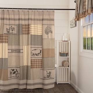Shop Perry Ellis Asian Lilly Shower Curtain Overstock