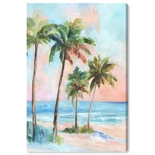A Day at the Beach Coastal Art Canvas Print by Art Remedy - Bed Bath ...