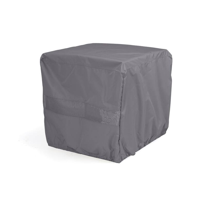 Multi-Purpose Rectangular Outdoor Patio Cover - 46.25" x 35" x 26.5" - Gray