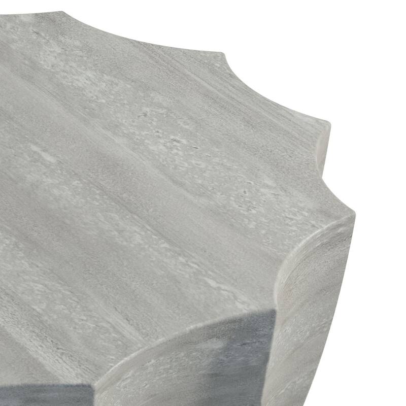 35.43" Modern Coffee Table, MgO Cement Coffee Table