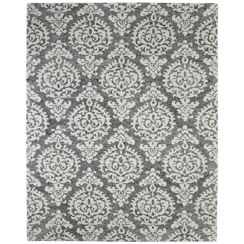 HomeRoots Floral Modern Rectangle Area Rug