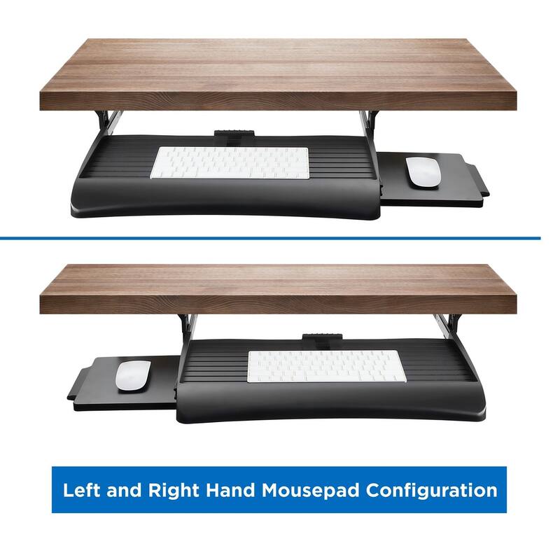 Mount-It! Under Desk Keyboard Drawer with Mouse Platform