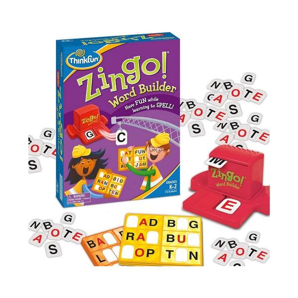 slide 2 of 5, ThinkFun Zingo! Word Builder Game