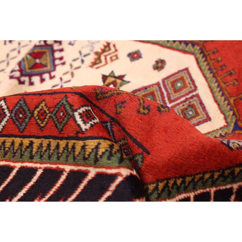 ECARPETGALLERY Hand-knotted Melis Vintage Dark Copper Wool Rug - 4'1 x 5'8