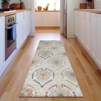 Premium Washable Super Soft Chic Medallions Mayfield Rug