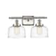 Option Brushed Satin Nickel / Clear Deco Swirl