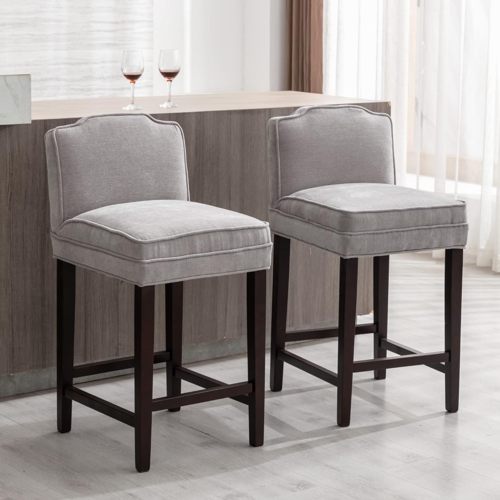 Comfy counter hot sale height stools