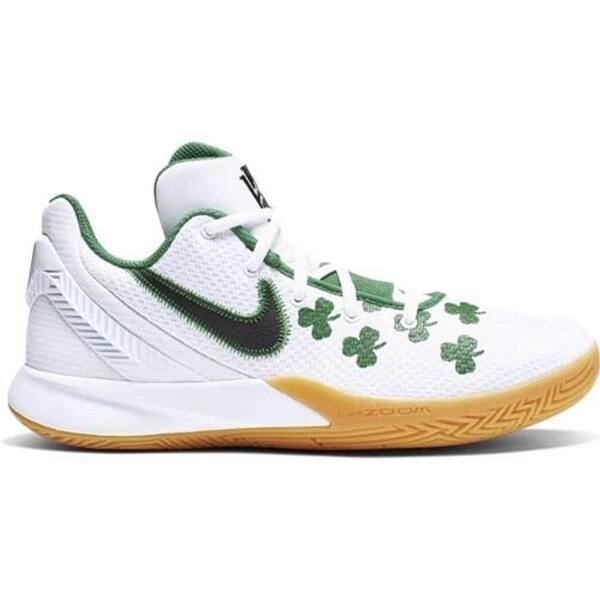 Shop Nike Men S Kyrie Flytrap Ii Basketball Shoe White Black Aloe Verde Gum Light Brown Size 8 M Us Overstock 29175005