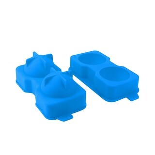 Round Ice Ball Maker Sphere Tray Silicone Mold Cube for Cocktails Whiskey