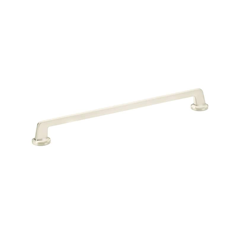 Schaub and Company Northport 12" Center to Center Contemporary Large - Brushed Nickel