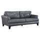 preview thumbnail 16 of 17, Fremont & Park Howe 2-Piece Leather Living Room Sofa Set