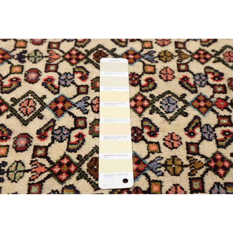 ECARPETGALLERY Hand-knotted Andelz Cream Wool Rug - 3'1 x 4'7