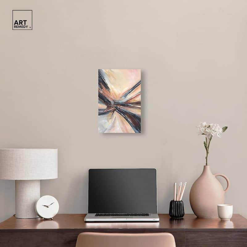 Desert Roads Canvas by Art Remedy, Gallery Wrapped