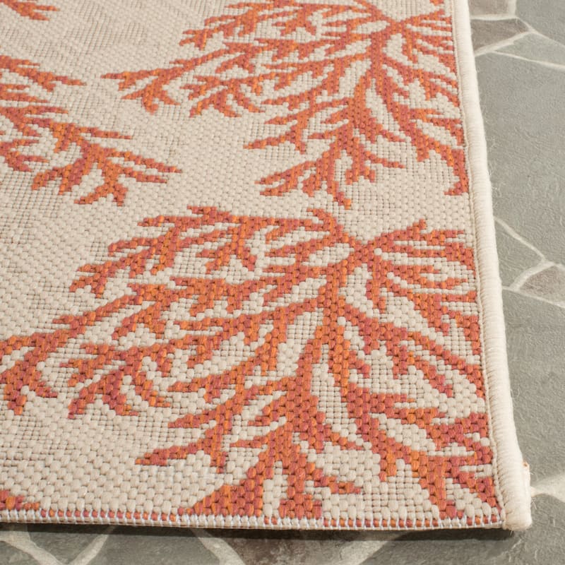 SAFAVIEH Courtyard Dieuwertje Indoor/ Outdoor Waterproof Patio Backyard Rug
