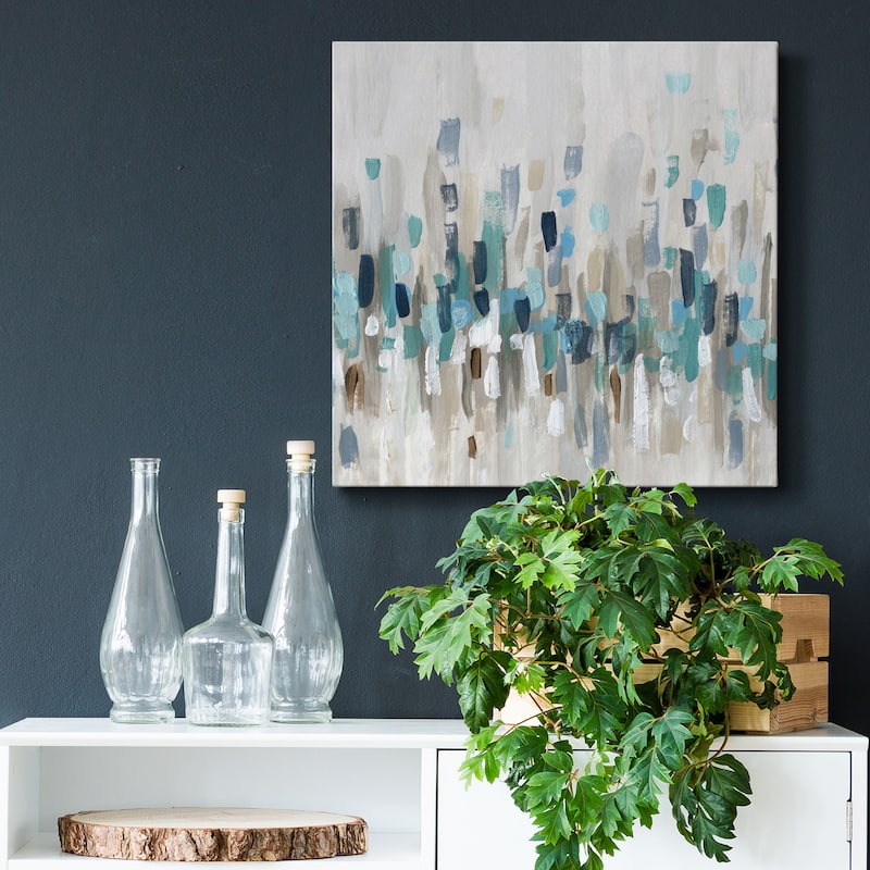 Staccato Blue I-Premium Gallery Wrapped Canvas - Ready to Hang