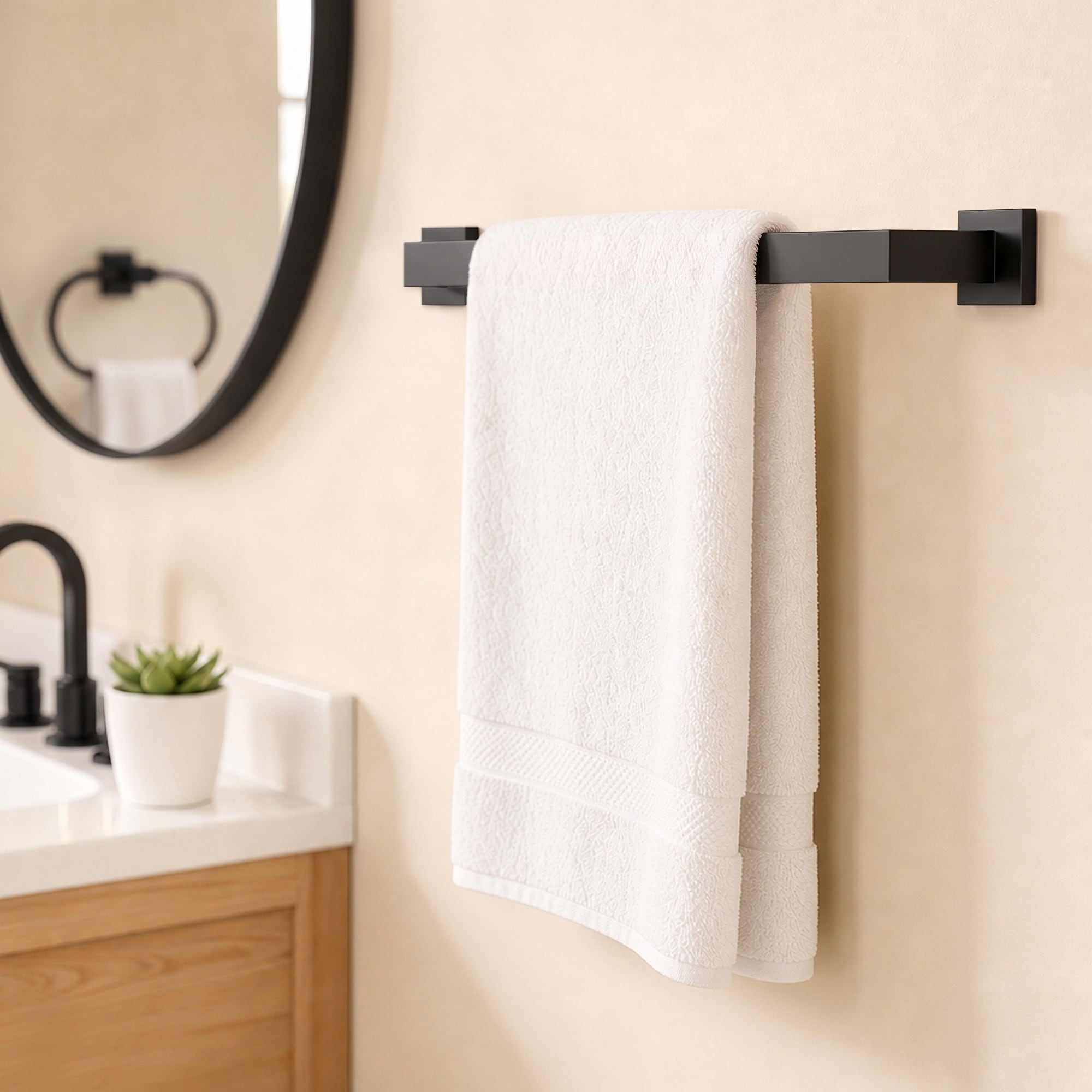 Wall Mounted Stainless Steel Towel Bar