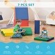 preview thumbnail 9 of 9, Soft Foam Blocks Play Set for Toddlers, 7-Piece Geometry Shapes, Ideal for Daycare and Home