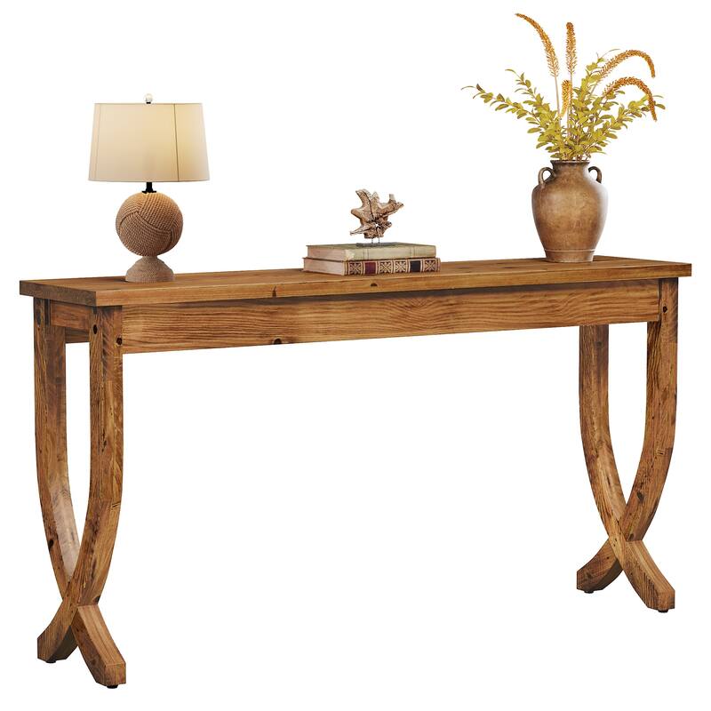 Solid Wood Console Table, Entryway Sofa Table, Living Room Hallway Entrance Foyer Accent Side Table