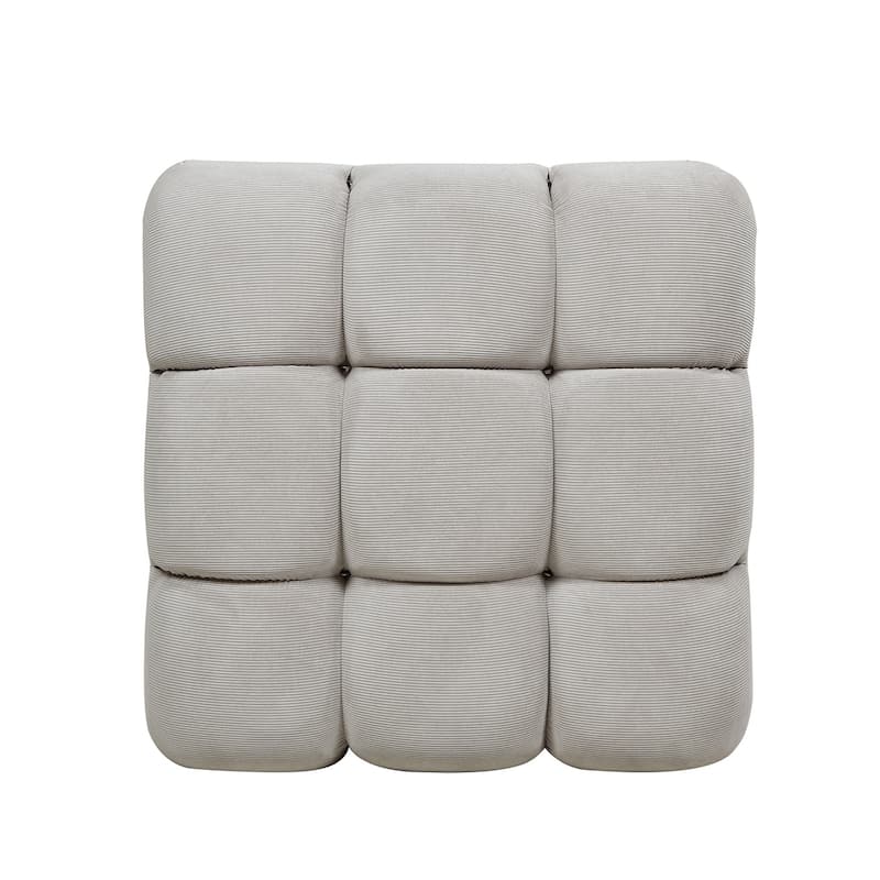 Marcel 36" Bubble Modular Modern Cocktail Ottoman
