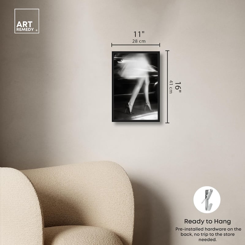 City Light's Dancer Canvas by Art Remedy