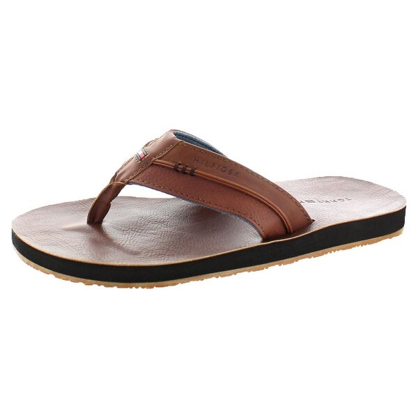 tommy hilfiger leather slippers