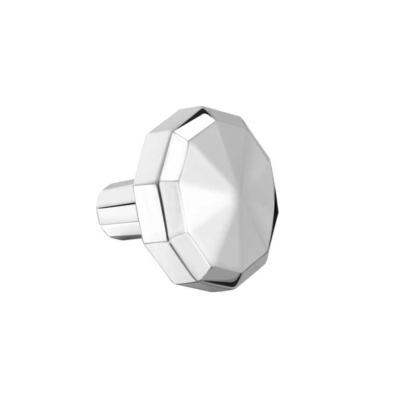 Utopia Alley Hanover Cabinet Ring Pull Knob-Polished Chrome Drawer Drop Pull Knobs 1.2" - 25 pack