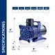 preview thumbnail 48 of 57, Alpine Corporation Cyclone Pump for Ponds, Fountains, Waterfalls, and Water Circulation