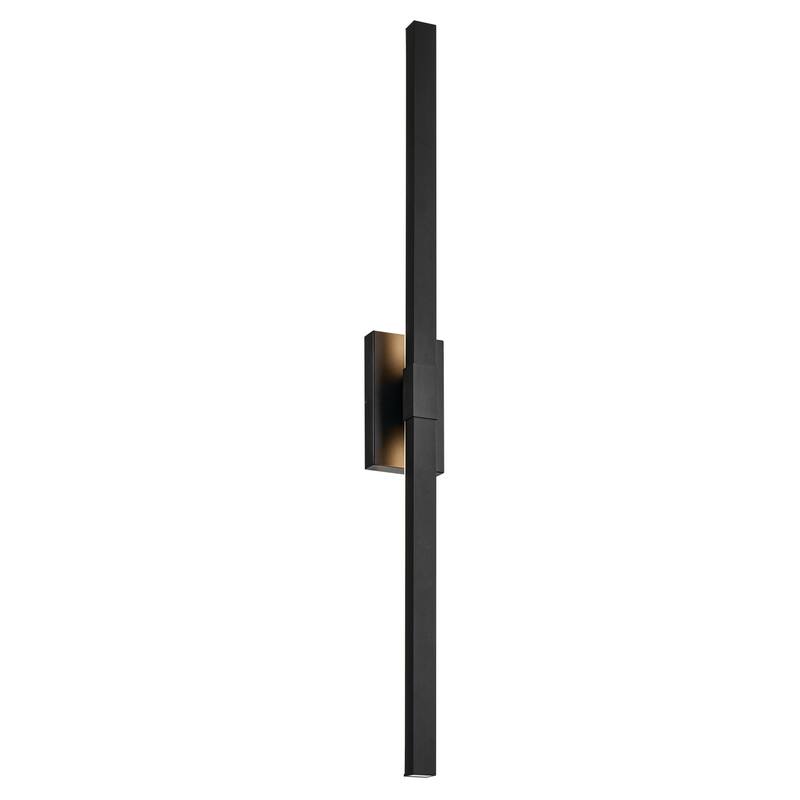 Nocar 48" Outdoor LED Wall Light in Textured Black - Textured Black