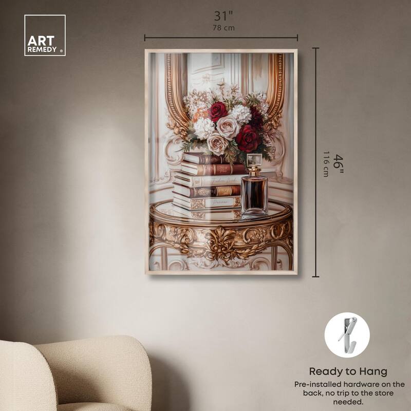 Lovely Mirror Glam Books Shadowbox by Art Remedy