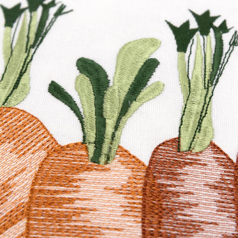 Rizzy Home Carrots Throw Pillow Cover