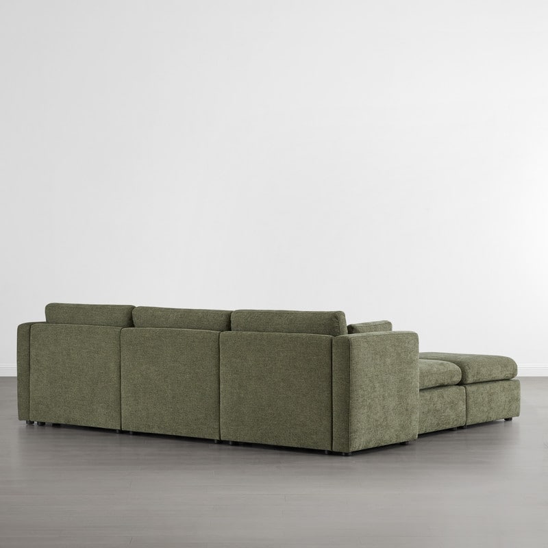 Celia Oversized Modular Sectional Fabric Sofa Set