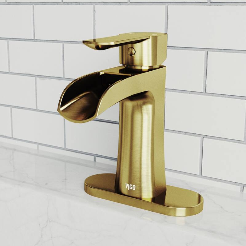 VIGO Paloma 7" H Single Handle Single Hole Bathroom Faucet