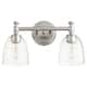 Option Satin Nickel / Clear Seeded