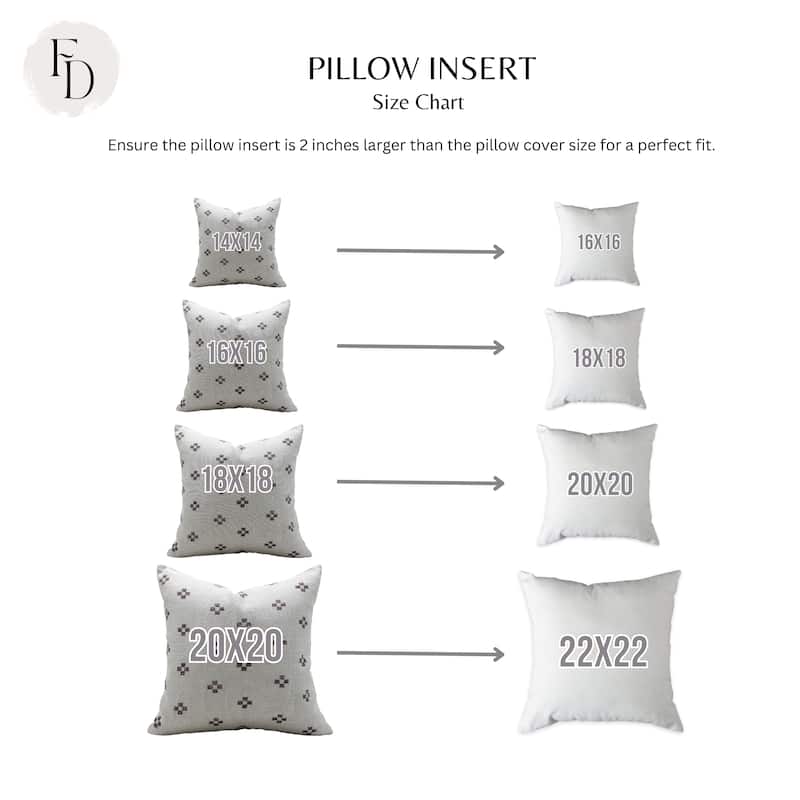 Fabdivine Cotton Outdoor Sofa Block print pillow Cover