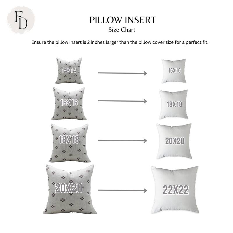 Fabdivine Linen Handmade Block print pillow Cover