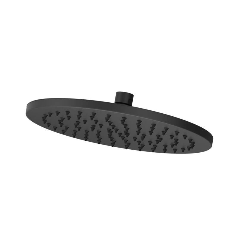 Pfister USH-03SHW Modern Round 1.75 GPM Single Function Rain Shower - Matte Black