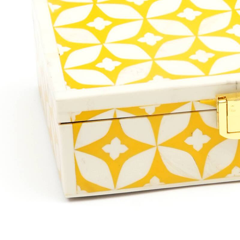 Handcrafted Wooden Jewelry/Decorative Box/Storage Box- 7x5x2"