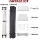 preview thumbnail 3 of 4, 10x10 Pop Up Commercial Canopy,Heavy Duty Canopy Tent - White