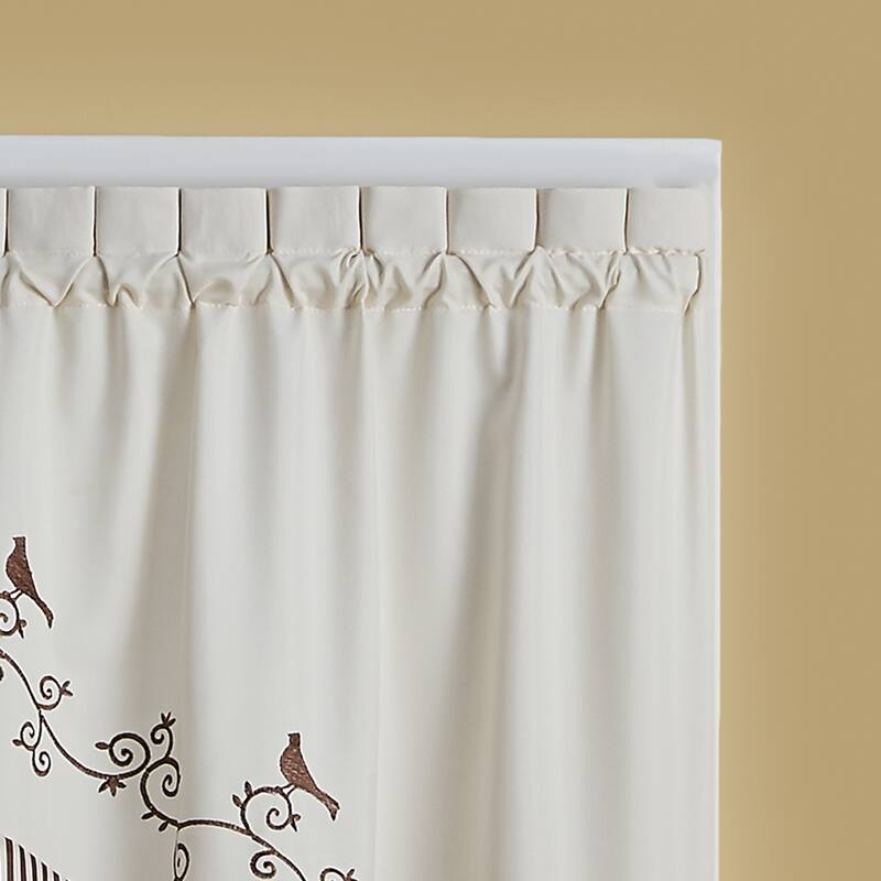 CHF Birds Valance, Swag & Tier Pair Curtain Collection
