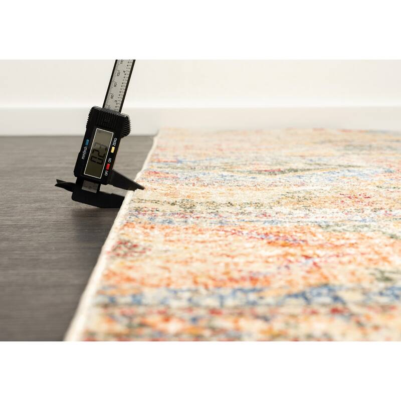 Heriz Collection Abstract Southwestern Area Rug