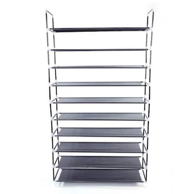 10-tier Non-woven Fabric Shoe Rack