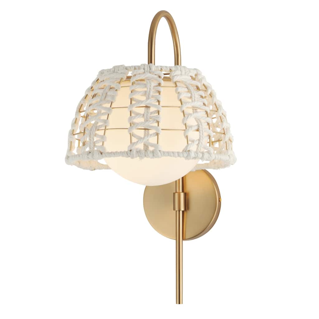 Maxim 22481 Macrame 19" Tall Wall Sconce
