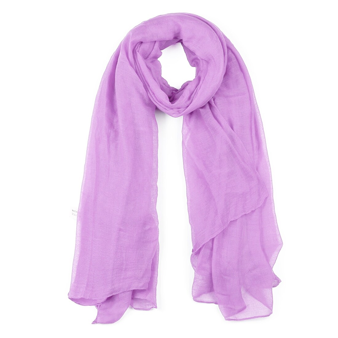 Shop Long Warm Shawl Large Soft Solid Color Scarf For Women Men