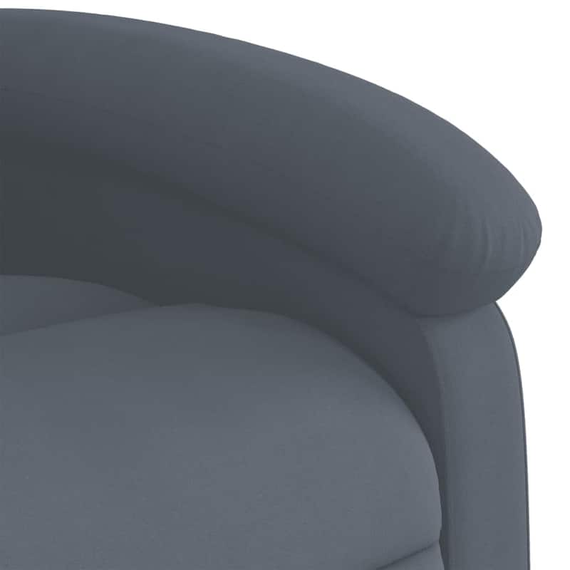 vidaXL Stand up Massage Recliner Chair Power Lift Wingback Armchair Velvet
