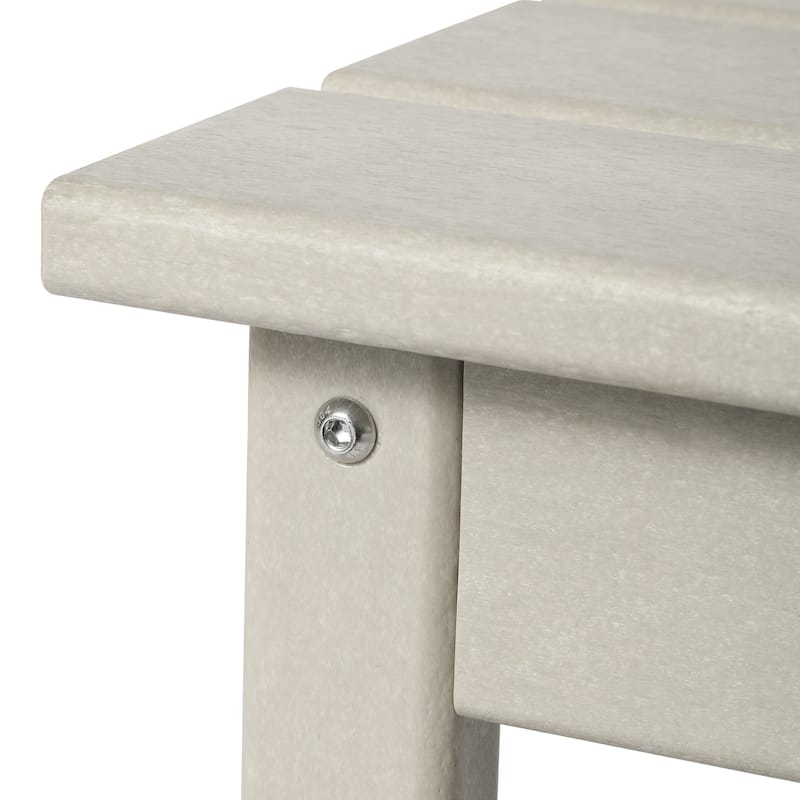 Laguna Hdpe All Weather Outdoor Patio Rectangular Coffee Table