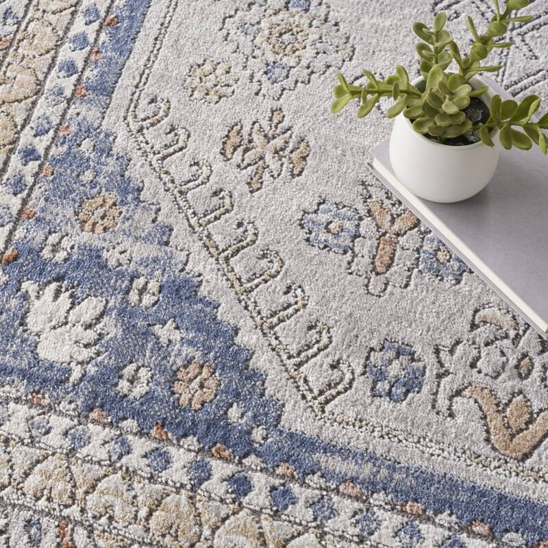 Nevox Power Loomed Area Rug By HomeRoots - 118' X '94' X '0.5
