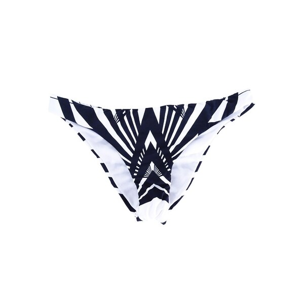 black and white swim bottoms