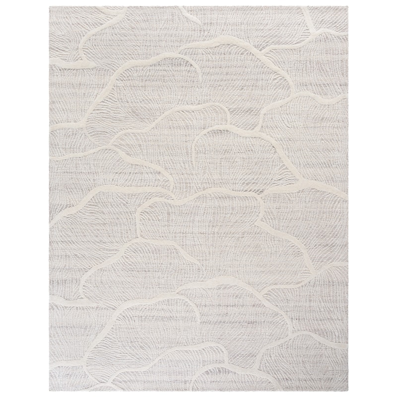 SAFAVIEH Handmade Pine Sucheta Contemporary Wool Rug - 8' x 10' - Beige/Ivory