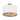 Soleil 3-light Matte Brass Convertible Semi-Flush/ Pendant
