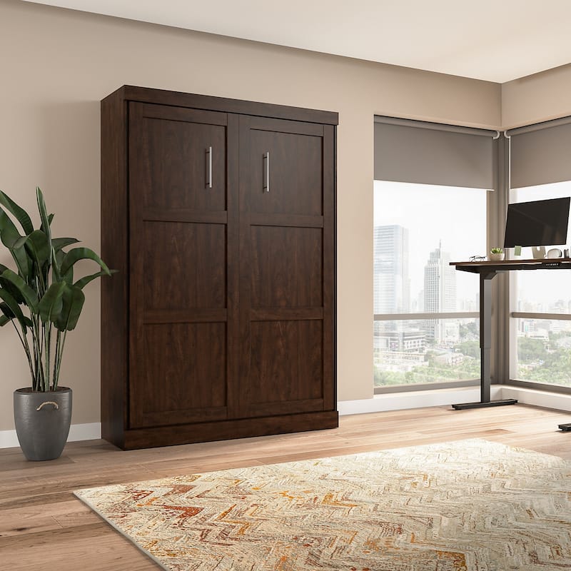 Pur 59W Full Murphy Bed for Multipurpose Room by Bestar